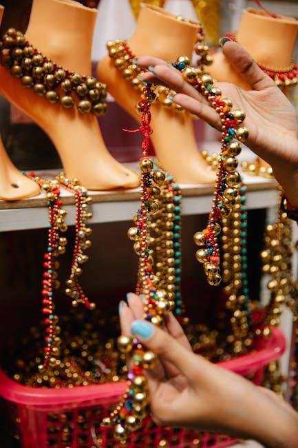 Vibrant and Playful: Embracing Colorful⁣ Beaded Anklets
